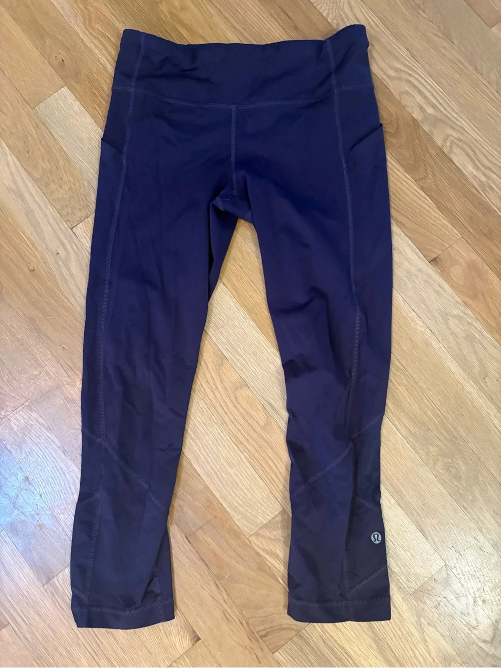 lululemon athletica Navy High-Rise Cropped Leggings